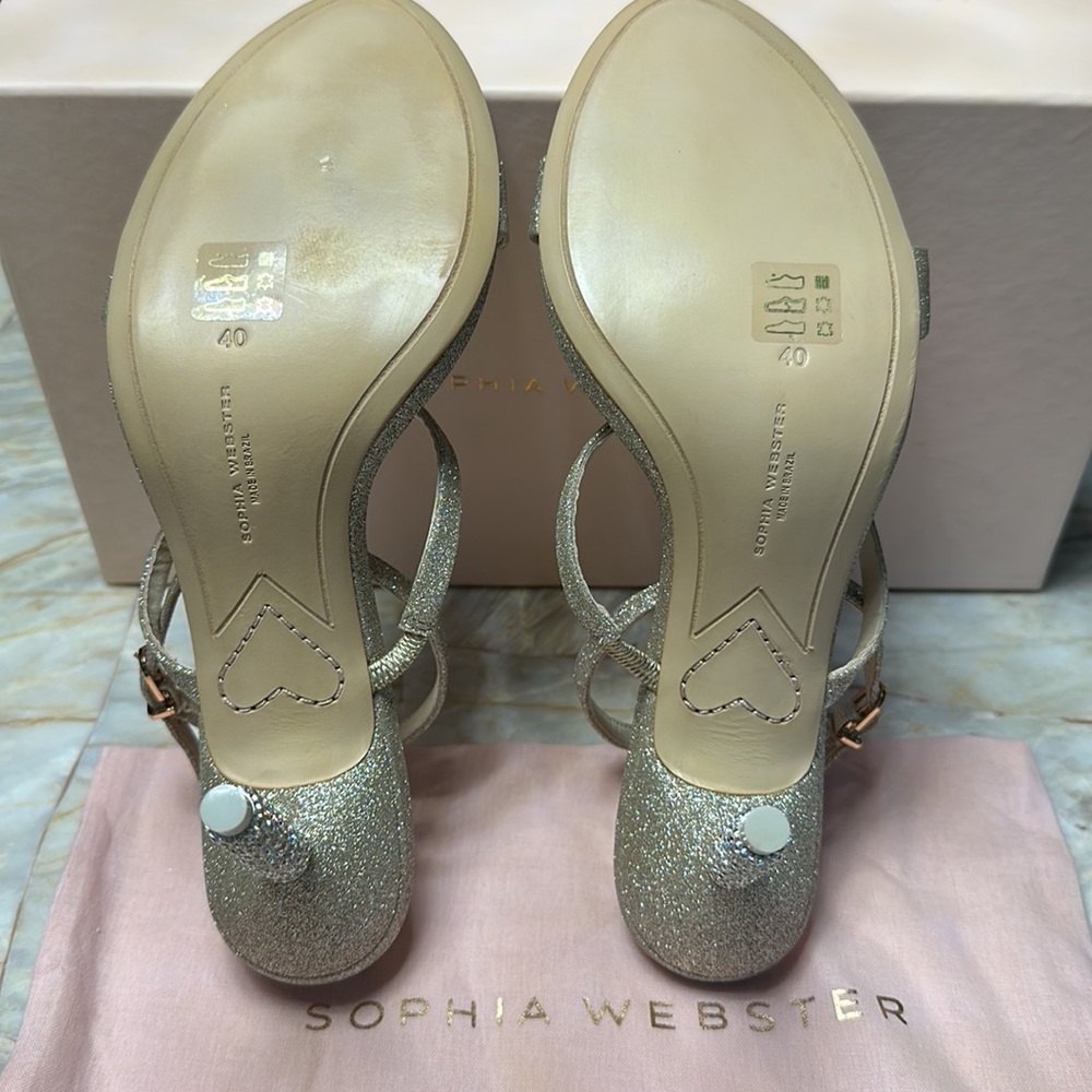 Sophia Webster Rosalind Crystal Ankle Strap - Picture 5 of 8